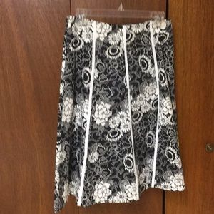 Style Options by Caryn Vallone Floral Print Skirt